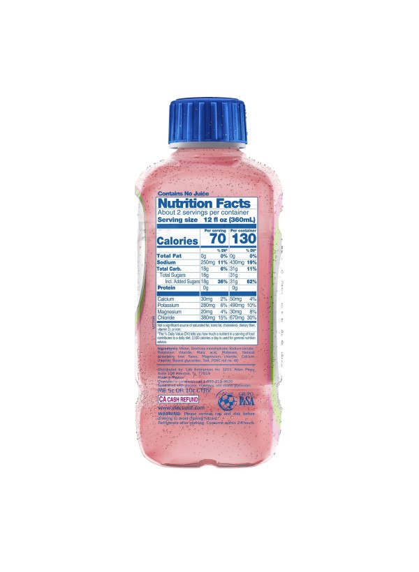 Electrolit Electrolyte Drink, Strawberry Kiwi, 21.0 OZ Bottle