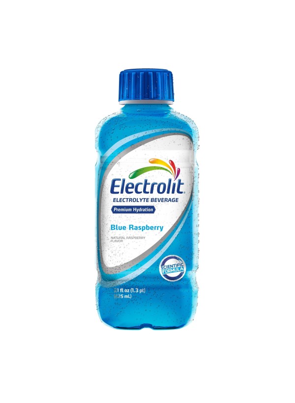 Electrolit Electrolyte Drink, Blue Raspberry, 21.0 OZ Bottle